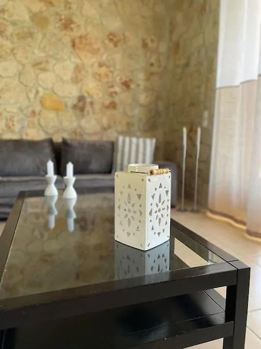 Villa K, Stone House With Amazing View And Garden Elani اليونان